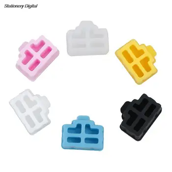 Anti Dust Cover Cap Protector Plug RJ45 Dust Plug For Laptop/ Computer/ Router RJ45 Connector 10pcs/lot Ethernet Hub Port RJ45