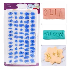 

Pastry Tools Alphabet Letter Number DIY Silicone Cookie press stamp Embosser Cutter Fondant Supplies Kitchen Accessories