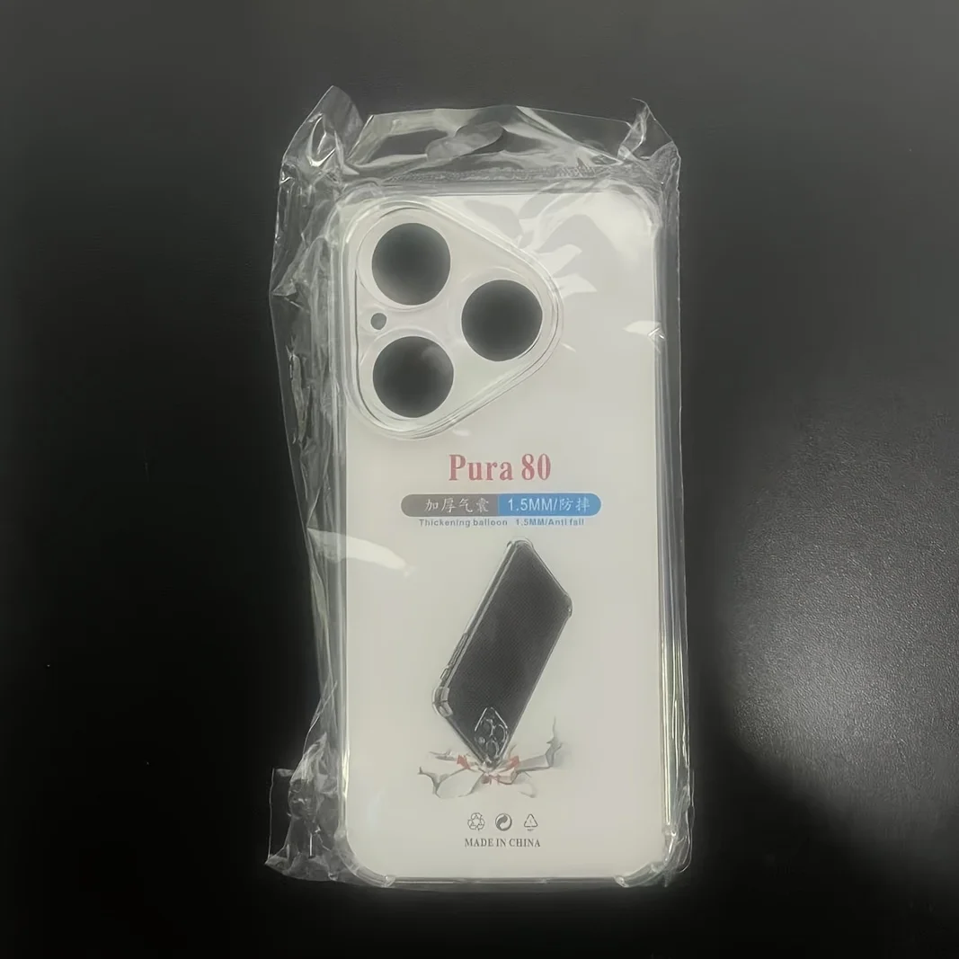 Sleek Transparent Phone Case - Soft TPU Silicone Clear Back Cover