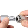5000PSI High-Pressure Washer Accessories - 3/8" Stainless Steel Quick Connector for High-Pressure Water Pipes 3