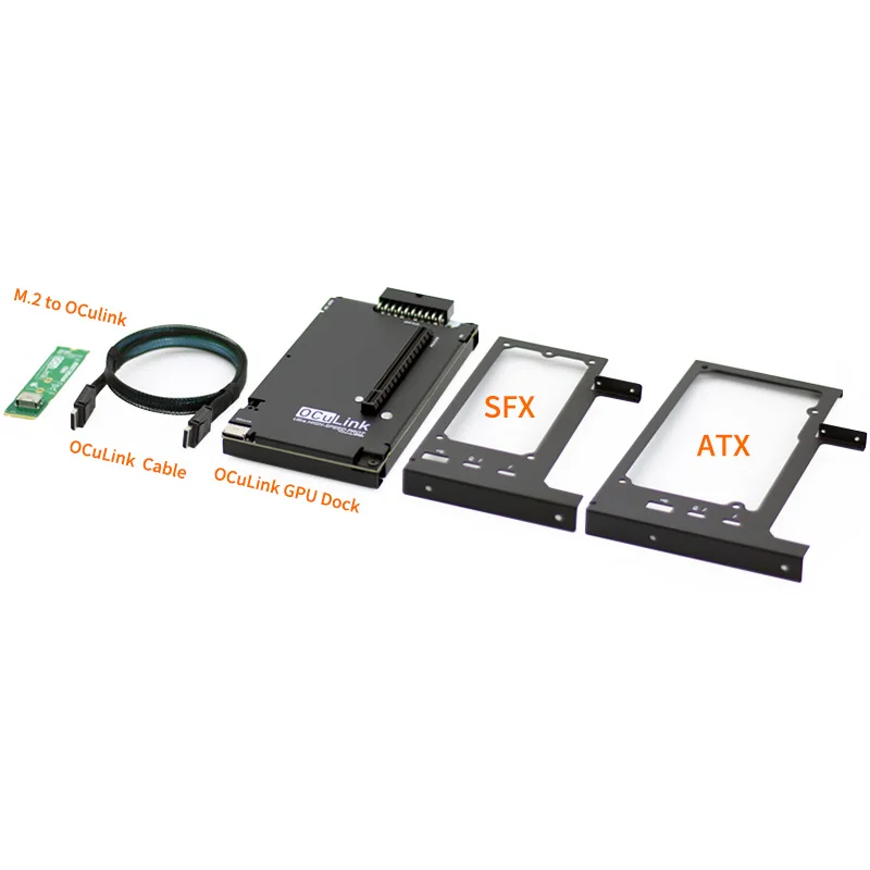 GPU Dock GPUドッキングステーション　OCuLinkアダプタ OCuP4V2 OCuLink GPU ドック ReDriver チップサポート PCI-E 4.0