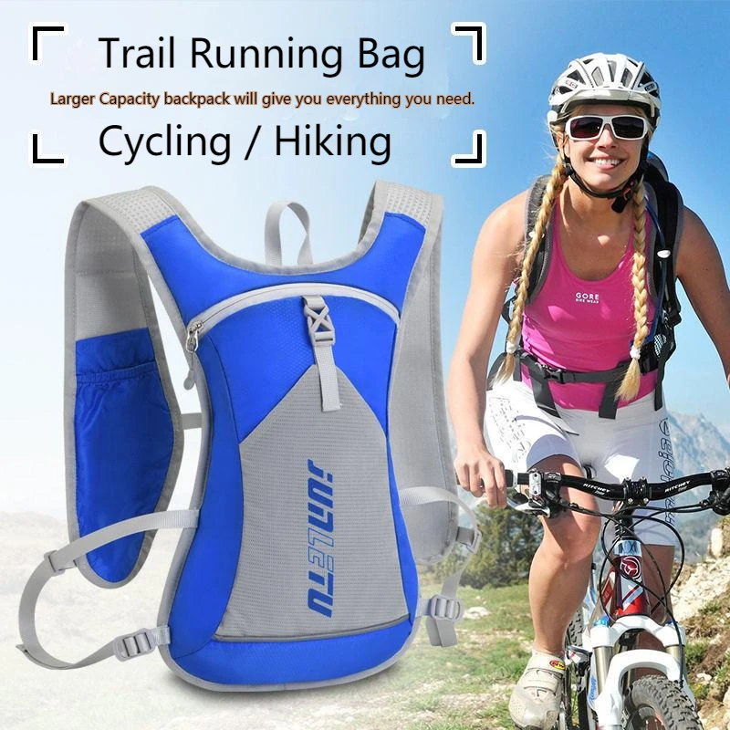 

Trail Running Ultralight Large Capacity Backpack Hydration Jogging Marathon Bicycle Hiking Cross-country Breathable Water Bag