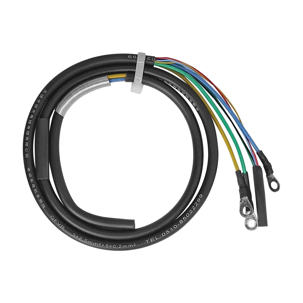 2 mm2/2,5 mm2 Motorkabel, bürstenloser Gleichstrommotor, Hall+Phase-Draht, reines Kupfer, Hall-Sensor-Draht für 1000/800 W Motor für E-Fahrrad – Detail 8
