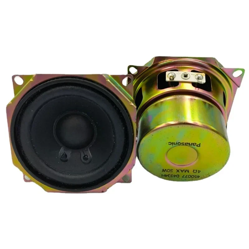 3 Inch Audio Full Range Speaker bluetooth speaker portable speaker audio speakers bookshelf speakers 4 Ohm 30W HIFI Speaker Cloth Edge Paper Basin Sound Home Theater for Panasonic 2Pcs