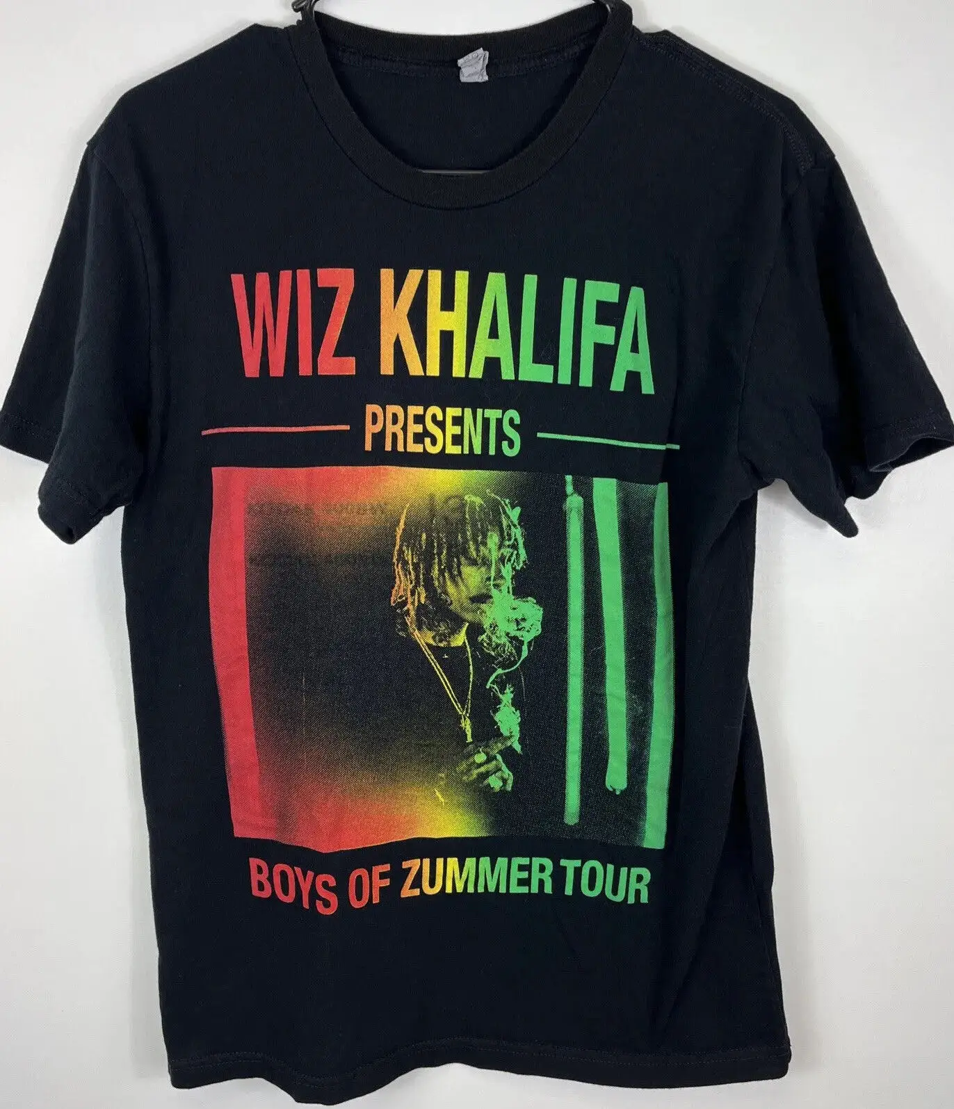 Футболка Wiz Khalifa Boys Of Zummer Tour с длинным или коротким рукавом