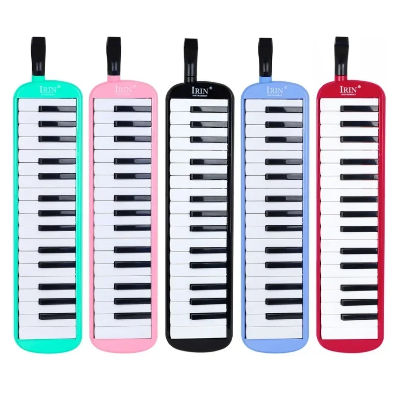 32 Keys Melodica Piano Keyboard Musical Instrument Harmonica Mouth Organ with Carrying Bag Mouthpiece Educational Gif