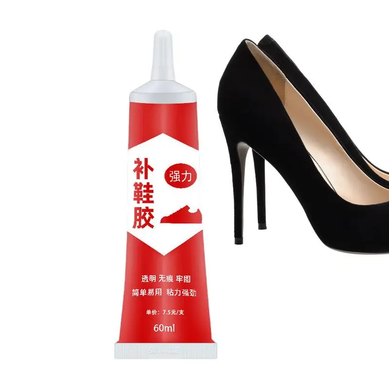 

Glue For Shoes 60ml Strong Shoe Fix Glue Leather Adhesive Transparent Soft Sneaker Glue Sole Repair Shoe Glue Repair Adhesive