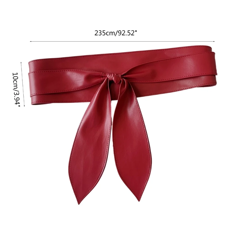 

Self Tie Wrap Waist Chain Knotted Belt for Women Prom Banquet Club Party