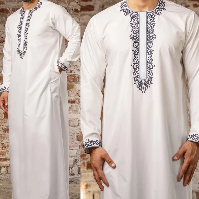 634C   Ҹ  ̽  ߵ Jubba Thobe   ƶ Kaftan Thobe  ƶ Ƿ