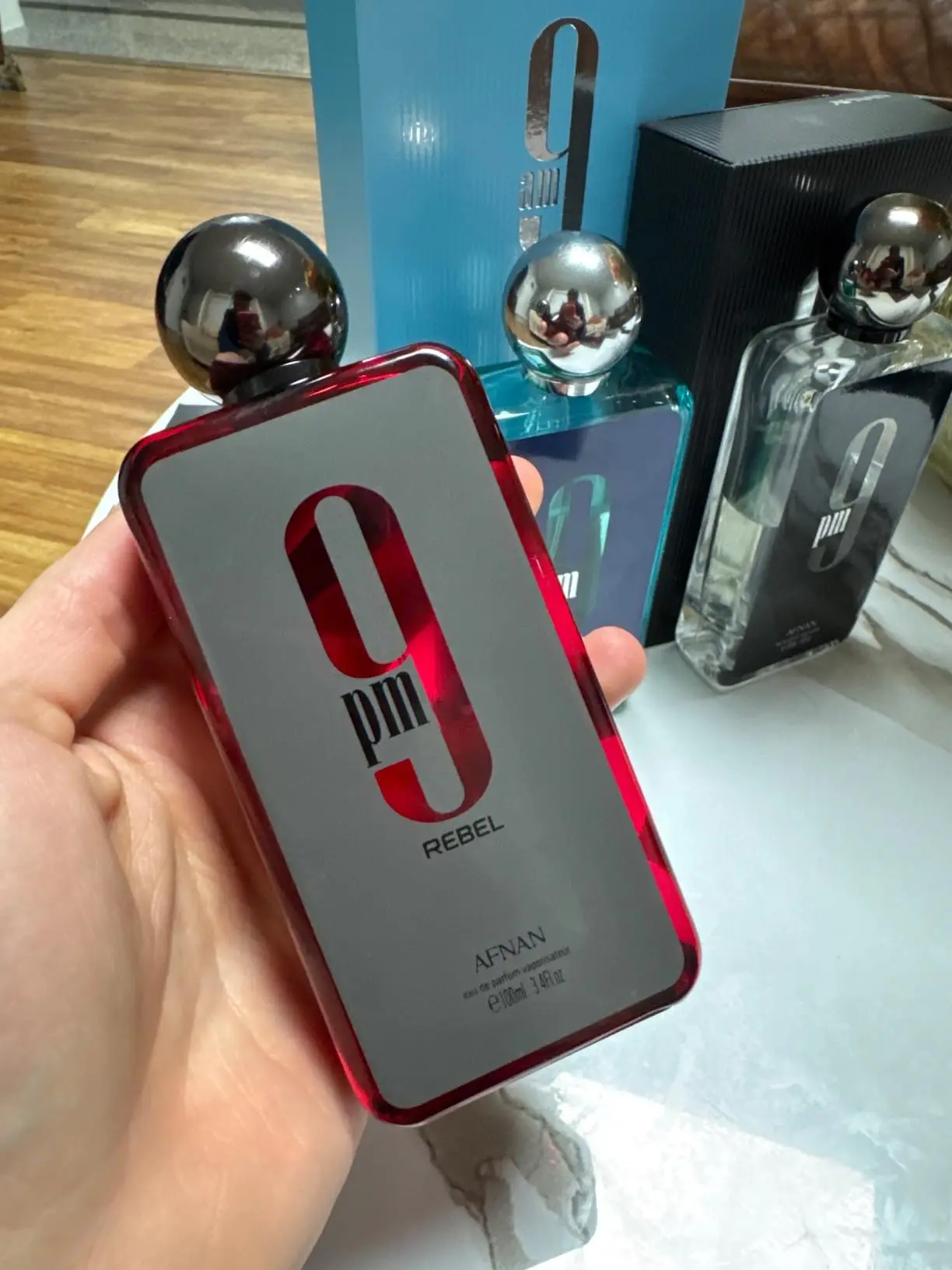 Afnan 9 pm rebel eau de parfum unisex profumo a lunga durata_voghion.com