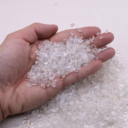 Natural Clear Quartz Crystal Mini Points for Home and Aquarium Decoration Jewelry Crafting
