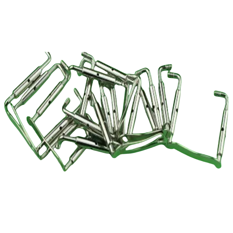 30pcs Silver color Viola Chin Rest Clamp screw, Viola Accessories