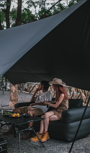 Naturehike BLACK DOG エアーソファ 2人用 Amazon.co.jp