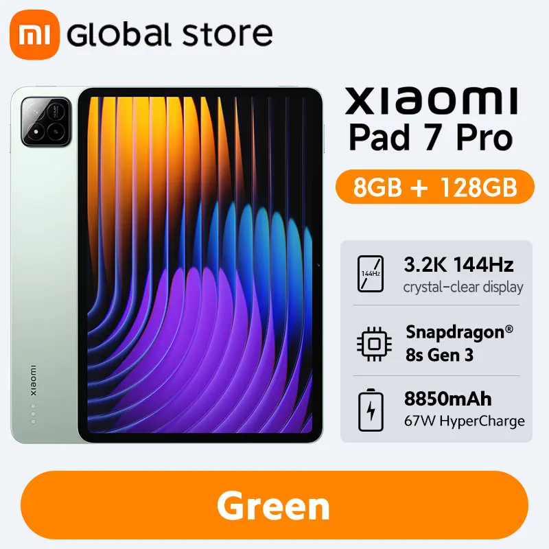 新型グローバル版 Xiaomi Pad 7 Pro Snapdragon 8s Gen 3 CPU 11.2