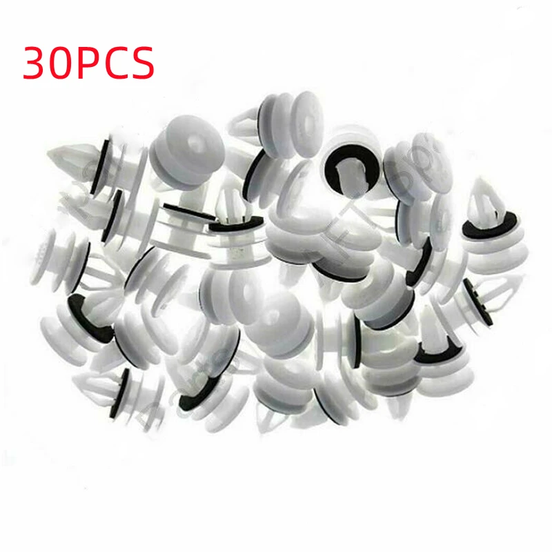 30 Pz Pannello Porta Clip Sigillante Trim Fermo 11519031 Per Chevrolet Gmc Envoy Hummer H2 H3 H3T Trailblazer