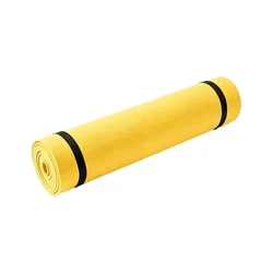 Deluxe Non - Slip Fitness Yoga Mat - Thick, Portable Exercise Pad for Pilates and Gymnastics (YELLOW)