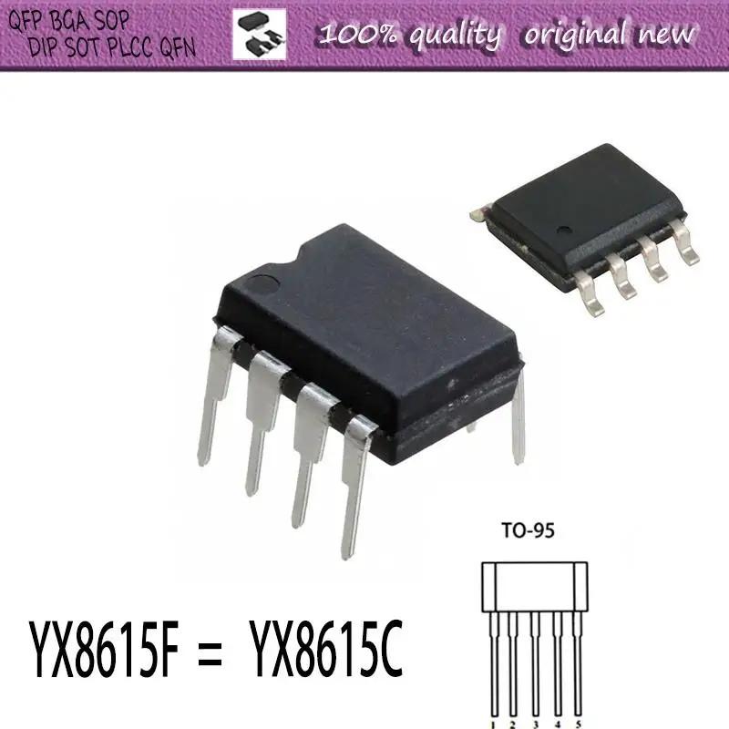 Новинка 10 шт./партия YX8615C YX8615F YX8615 SOT23-5 DIP-8 SOP-8 TO-95 zhidegao 40pcs 8value 5pcs pcb board kit smd turn to dip sop msop ssop tssop sop 8 10 14 16 20 24 28 tqfp32 100 smt to dip