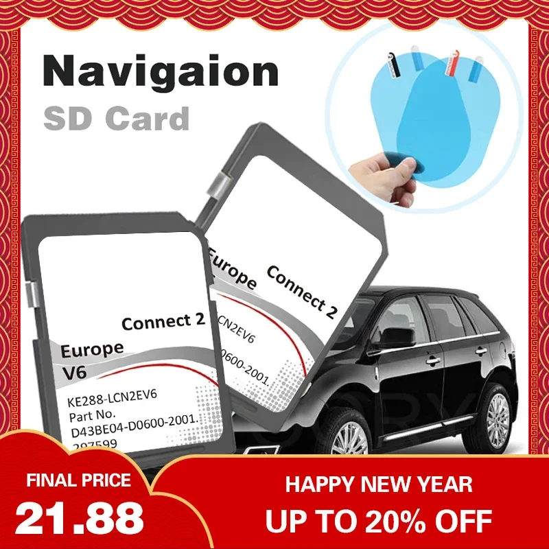 Nuovo 2021 Per Nissan Connect 2 Lcn2 V6 Maps Sat Nav Sd Card Juke Note Leaf Micra