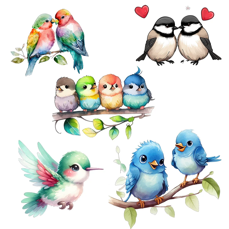 Three Ratels QN31 Cyanocitta cristata Beautiful Bird Art Wall Sticker Home Decoration Waterproof Toilet Decal