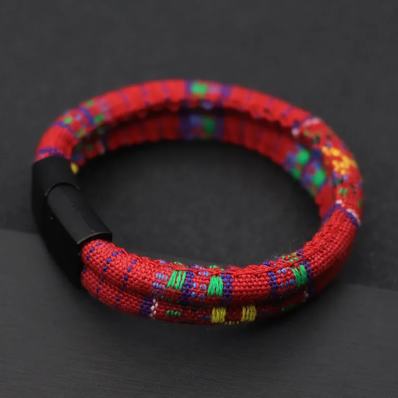 Bohemian Rope Man Bracelet 6mm Double Layer Macrame Braclet Beach Bijoux Homme Turkey Survival Braslet Pulseira Masculina Gift - Image 5