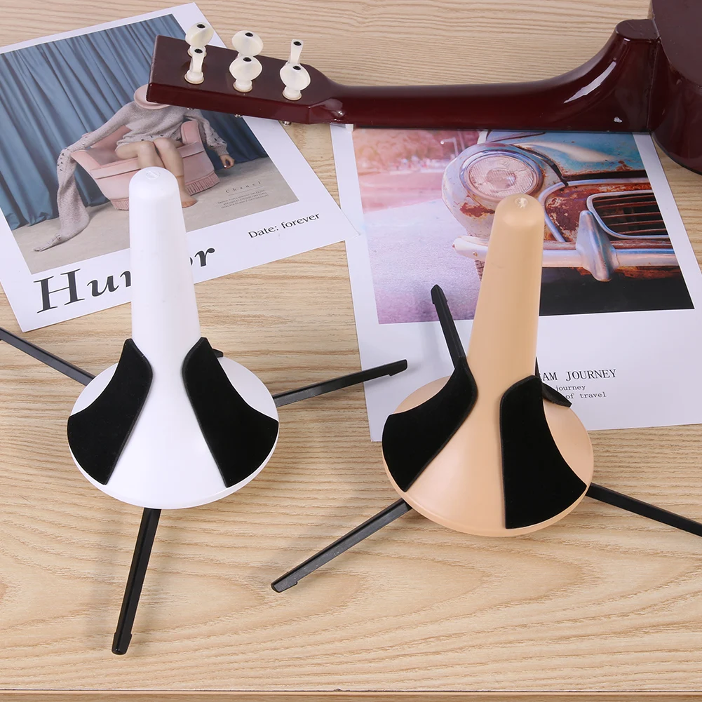 Portable Detachable Foldable Trumpet Tripod Holder Stand Metal Brass Legs Instrument Accessory Musical Instrument Trumpet Stand