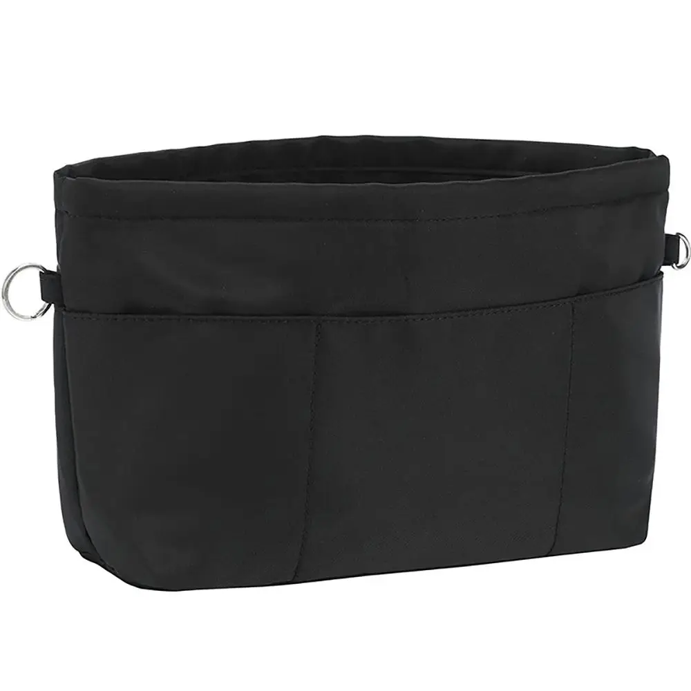 1Pcs New Storage Bags Insert Cosmetic Bag Felt with Zipped Top Linner Bag Portable Multi-Pocket Women Handbag Organizer Purse