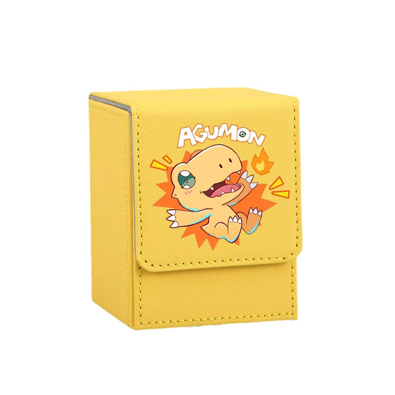 Digimon Adventure Leather Card Case with Iconic Characters Design