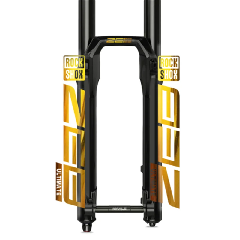 Front Fork Stickers for 2021 ROCK SHOX ZEB ULTIMATE Antifade