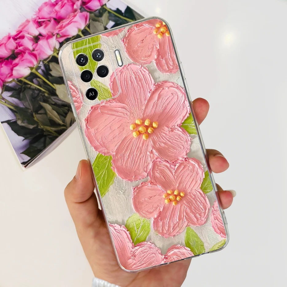 Cute Painted Soft Silicone Phone Case Bumper Cover