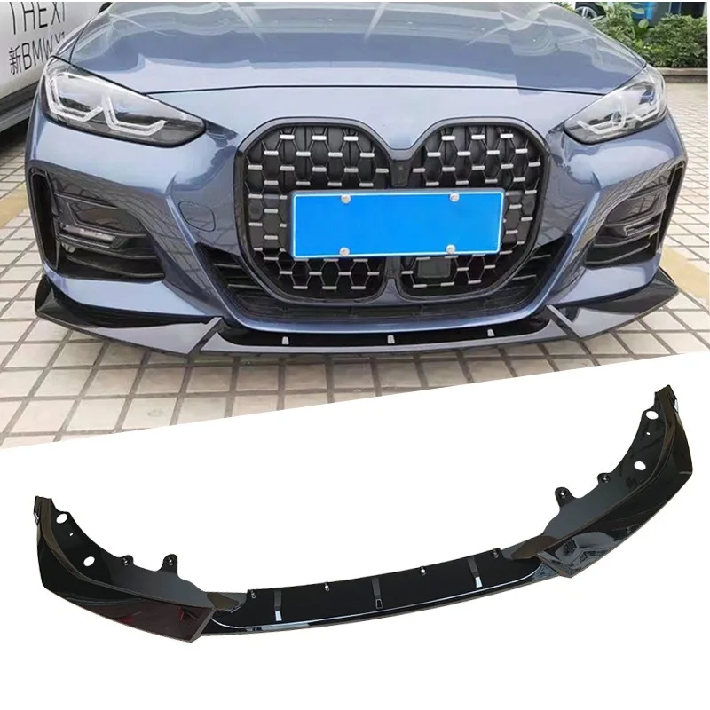 

Front Bumper Lip Spoiler Side Lower Splitters Body Kit For 2021 BMW 4 Series G22 G23 430i Coupe M Performance Car Accessories