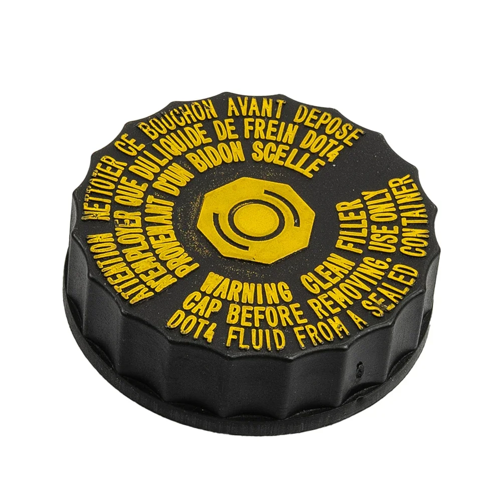 Brake Fluid Cap Characteristics Car Parts Cap Cover Fluid Reservoir 408 5.2cm Outer Diameter Black Bottle Tank