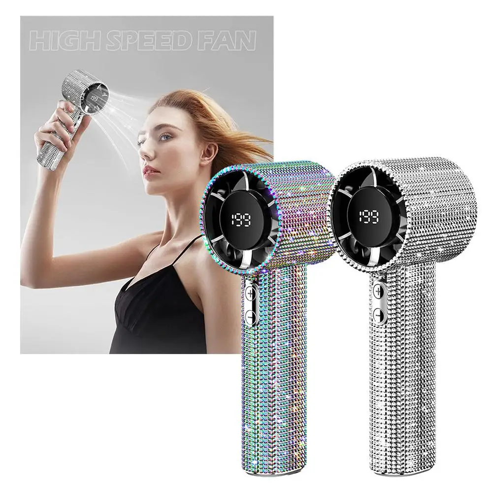 Diamond handheld Fan.