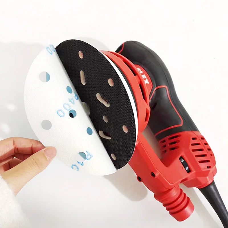 No. 2 Red Tray Suitable For FLEX Electric Dry Grinder Tray Self-adhesive 6-inch Porous