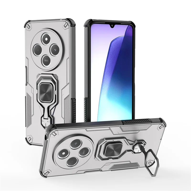 Anti-Shock Kickstand Magnetic Armor Phone Case
