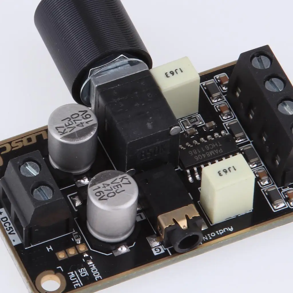 PAM8406 Amplificador De Audio 5W 5W Stereo Clase D 5VDC Con Trimpots - Foto 6