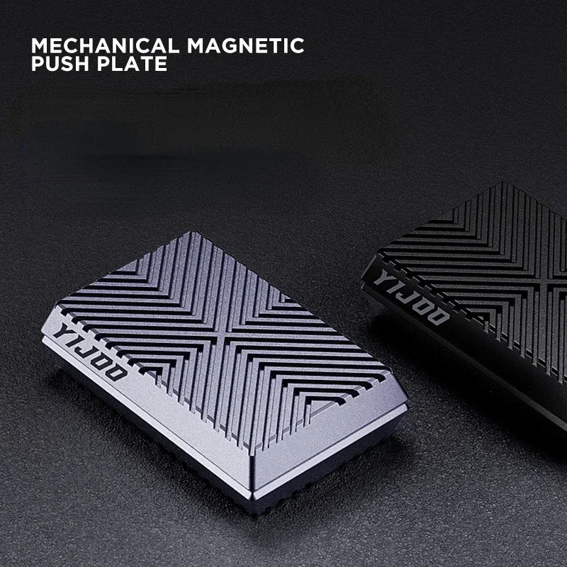 Magnetic Push Card Anti-Stress Mechanical Slider toy Pushing Plate Sensory Toy Cool Things Punnk Stress Relief Toys EDC Adults
