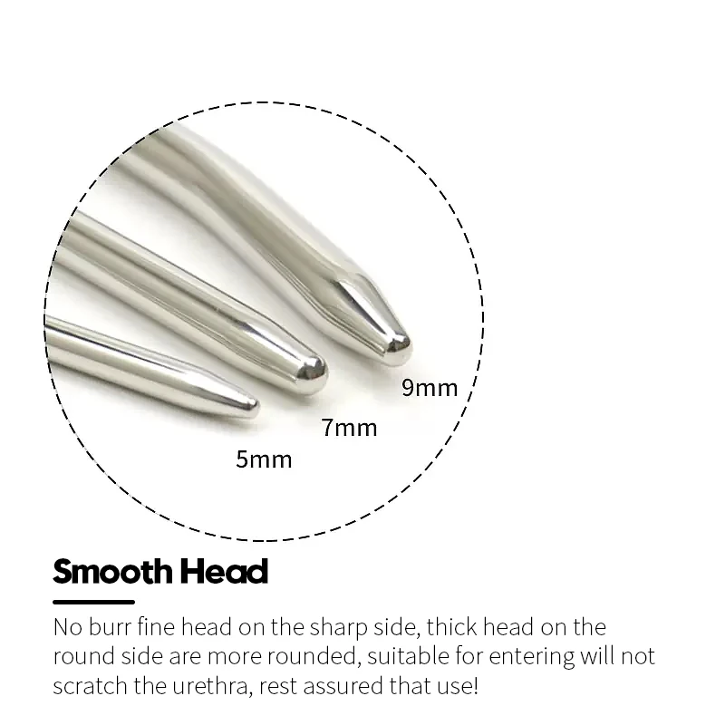 Adult Penis Sex Toys For Men Plug Stretching Male Private Goods Stainless Steel Catheters Urethral Sounds Dilators