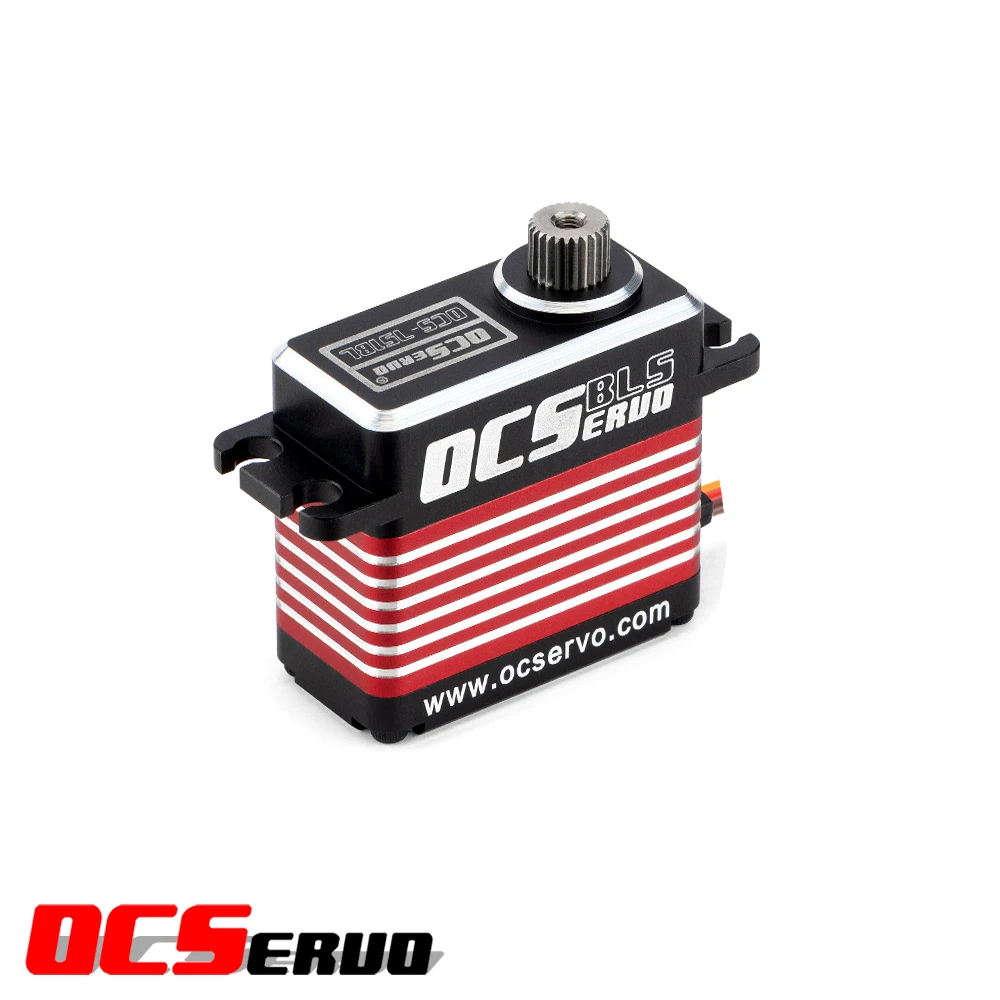OCS-751BL 8.4V 75kg.cm 88g 0.11S/60&deg; BLS Motor High Voltage High Torque Servo Steel Gear All CNC Case Waterproof