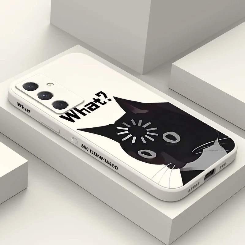 Charming Cat Design Phone Case - Cute Protective Cover