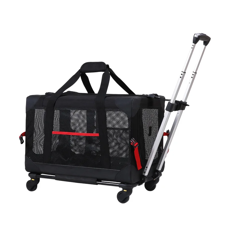 

Pet out carrying bag Pet trolley case Cat bag Dog car cage bag Chai dog Keji backpack