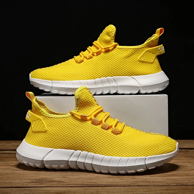 

Hot Sale Cheap Men's Sneakers Free Shipping Ultralight Breathable Sneakers Casual Men Platform Male Jogging Shoes Big Size 46
