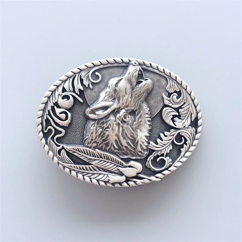 vintage-silver-plated-western-wolf-wildlife-oval-belt-buckle-also-stock-in-us-gurtelschnalle-boucle-de-ceinture-buckle-wt013sl