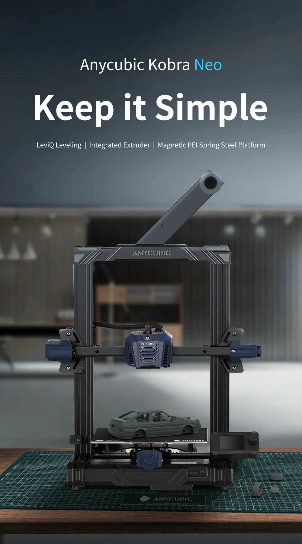 3d Принтер Anycubic Kobra Neo Купить