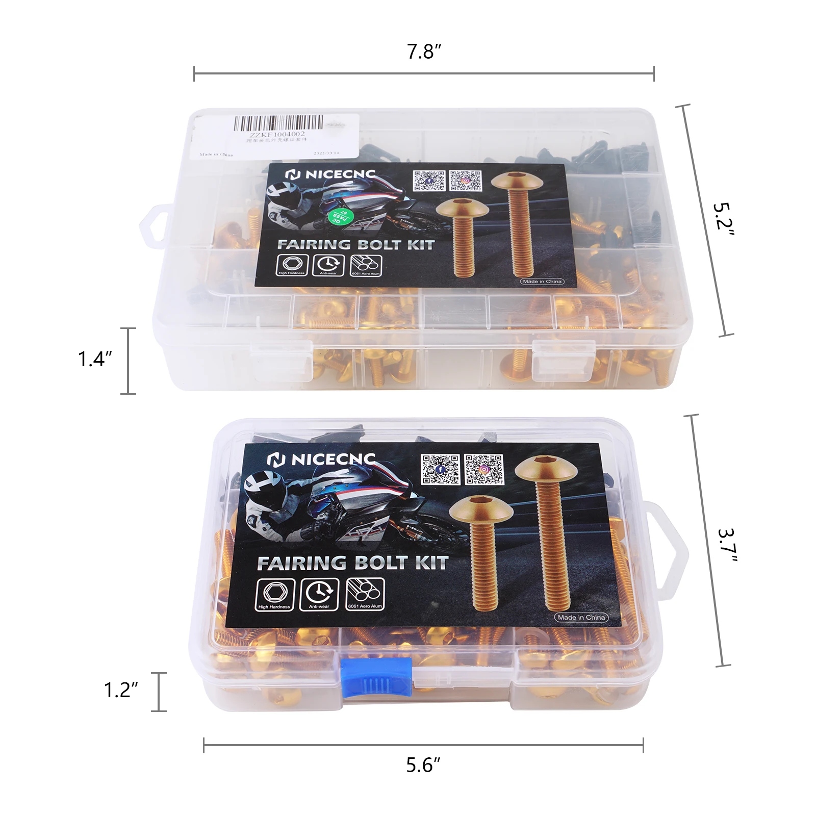 253PCS M6 M5 Verkleidung Schrauben Kit Verschluss Clips Für Honda CRF1100L Afrika Twin Abenteuer Sport CBR1000RR CBR650R Rebel CB650R – Detail 1