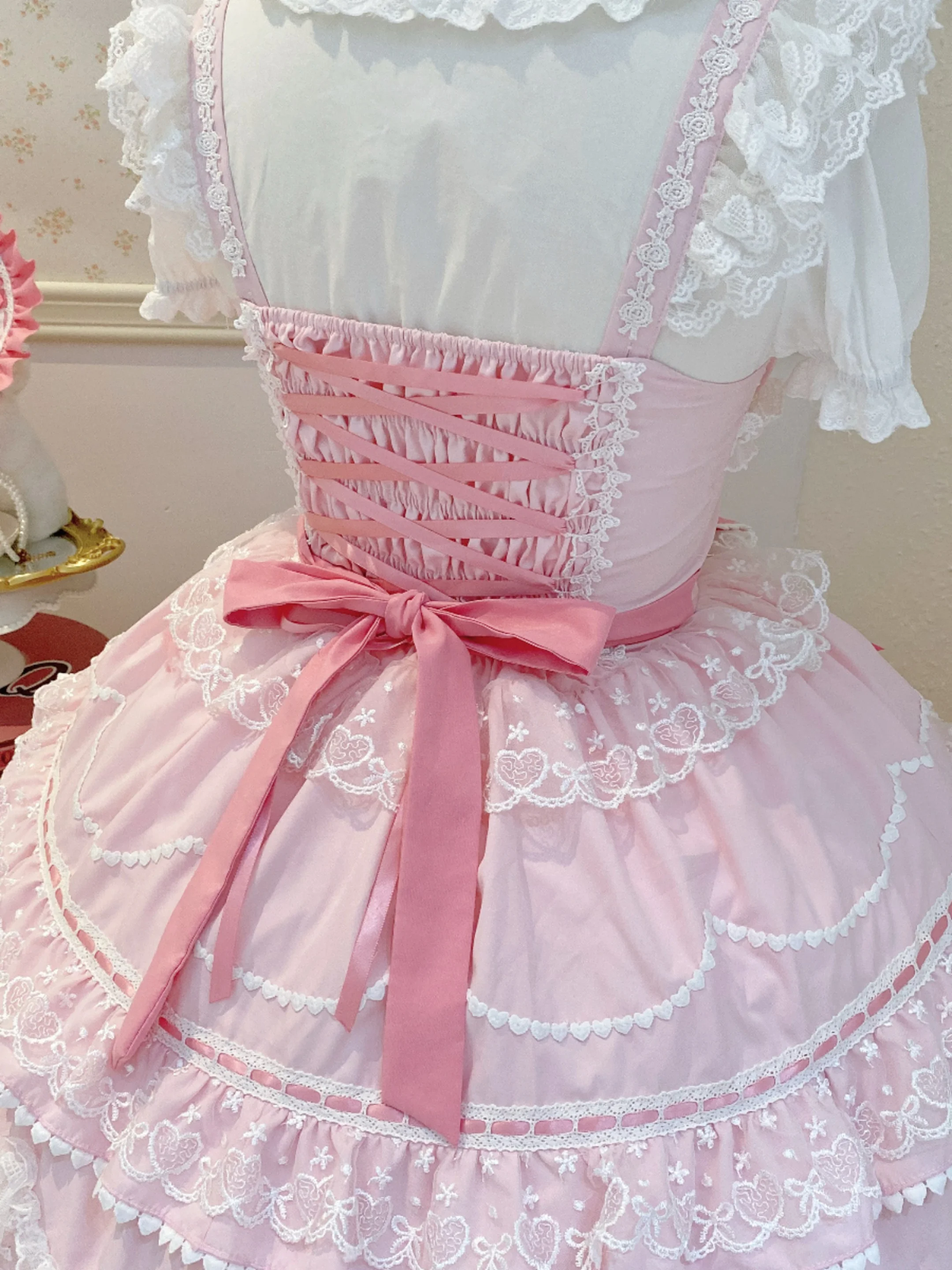Pre-sale 25days Harajuku Original Design Lolita Dress Cute Jsk Suspender Summer Tea Party Birthday Clothes Daily Set Sweet Girl