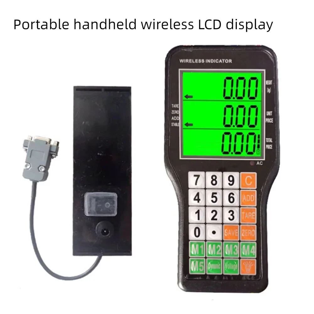 Description Picture 3 of itemDIY mini truck scales animal husbandry weighing suit weighing sensor wireless portable LCD display 500kg-5t loadmeter kit