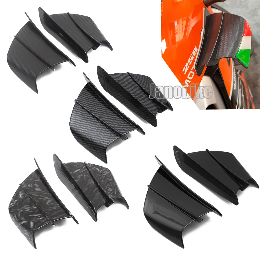 

Аэродинамический спойлер крыльев мотоцикла Winglet для Honda Suzuki Kawasaki H2/H2R скутер Yamaha