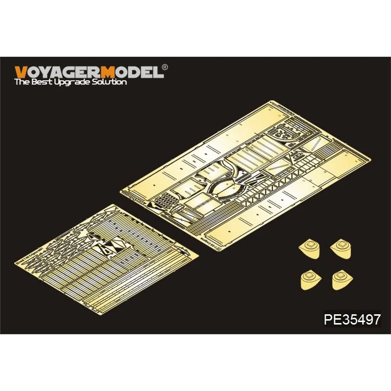 Voyager Modello Pe35497 Scala 1/35 Modern Iraqi T-55 Inery Mbt Parafanghi (Per Tamiya 35324)