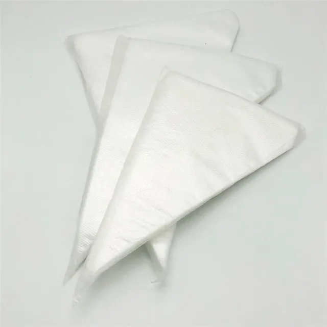 10Db/Készlet Eldobható Csővezeték Tészta Táska Jeges Fúvóka Fondant Sütemény Díszítő Szerszámok Kis Nagy Méretű Torta - Image 5