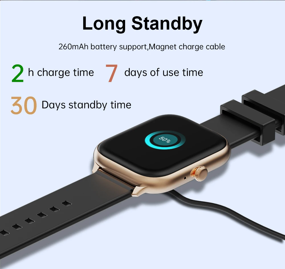 IMIKI ST1 Smart Watch 1.78" AMOLED Display description image 7